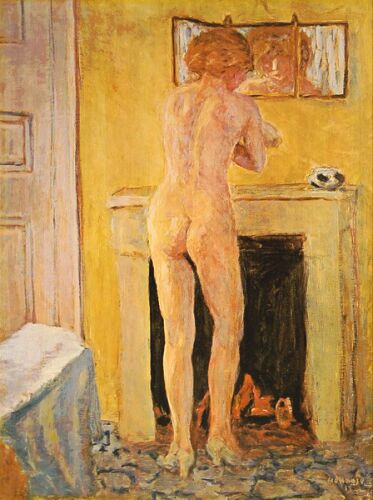 Nude at the Fireplace 