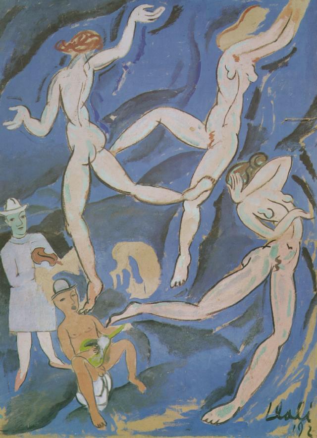 Satirical Composition ('The Dance' by Matisse) 
