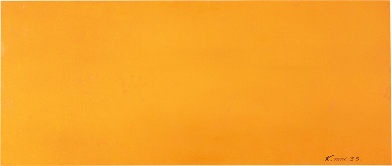 Expression of the Universe of the Color Lead Orange 