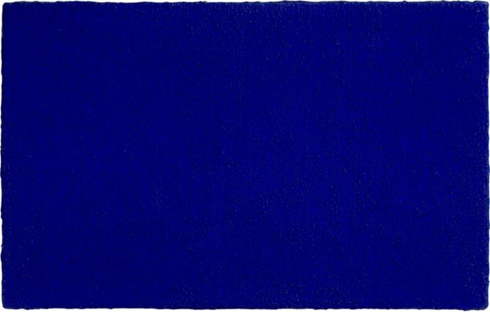 Untitled Blue Monochrome 蓝色单色画