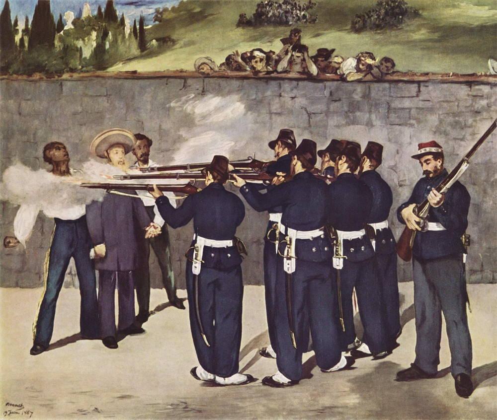 The Execution of the Emperor Maximilian of Mexico 