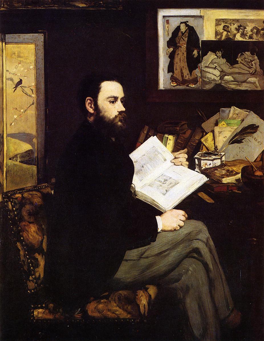 Portrait of Emile Zola 